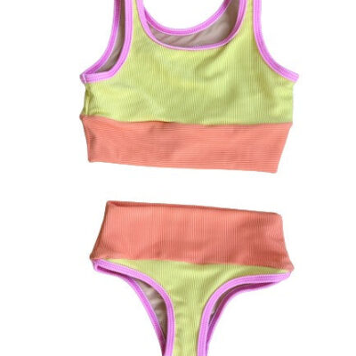 PREORDERS CLOSED- Mini Lain Bikini Set- Sunny D