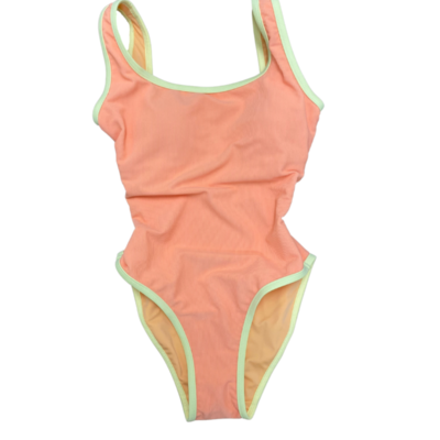 PREORDERS CLOSED Ocean Isle One Piece- Cantaloupe/Lemon