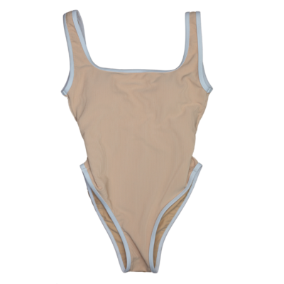 Ocean Isle One Piece- Champagne