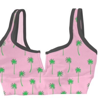 PREORDERS CLOSED- Kiawah top v cut- Palm Tree Island