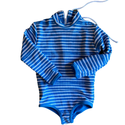 PREORDERS CLOSED- Mini Lain Rashguard- Cobalt Stripe