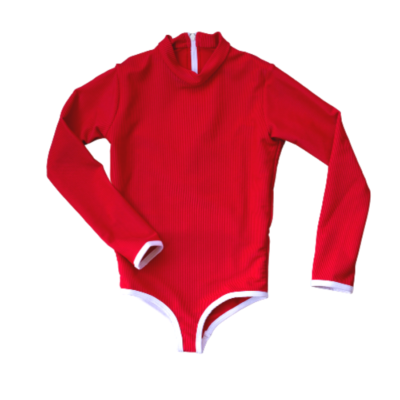 Lain Mini Rashguard- Red