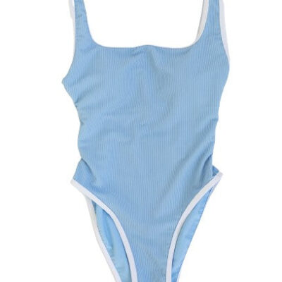 PREORDERS CLOSED- Ocean Isle One Piece- Carolina Blue