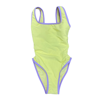 PREORDERS CLOSED Ocean Isle One Piece- Lemon/Lilac