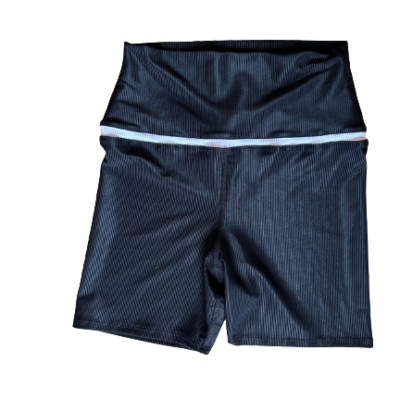 Maui Short Bottoms- Black/white