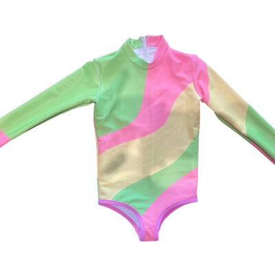 PREORDERS CLOSED-Mini Lain Rashguard- wave sherbet