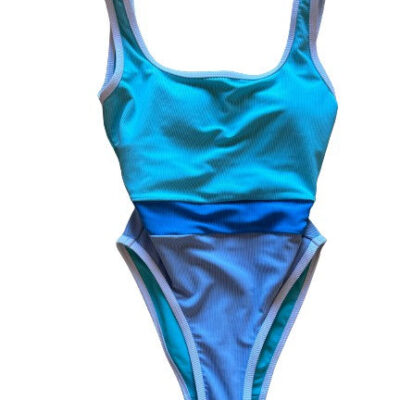 PREORDERS CLOSED- Ocean Isle one piece- Blue Crush