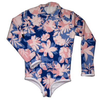 Lain Mini Rashguard- Montage Blue/Pink Tiare Hawaii X LainSnow