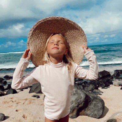 Hawaii Crownless Hat- Child