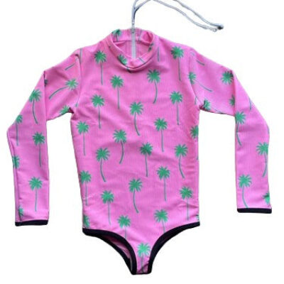 PREORDERS CLOSED- Mini Lain Rashguard- Palm Tree Island