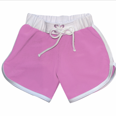 Mini Ro Trunks- Pitaya white trim