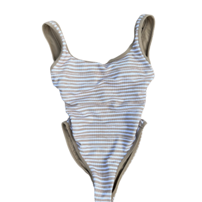 PREORDERS CLOSED- Ocean Isle One Piece- Salty Daze Stripe