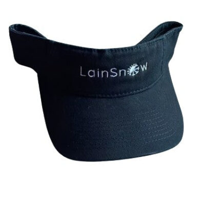 GOLF VISOR-BLACK