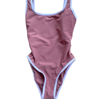 Ocean Isle One Piece- Mauve