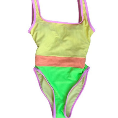 PREORDERS CLOSED- Ocean Isle One Piece- Tutti Frutti Colorblock