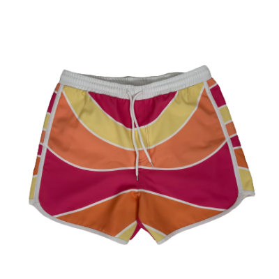 Mens Sunset Beach Boardshorts- Wave short version